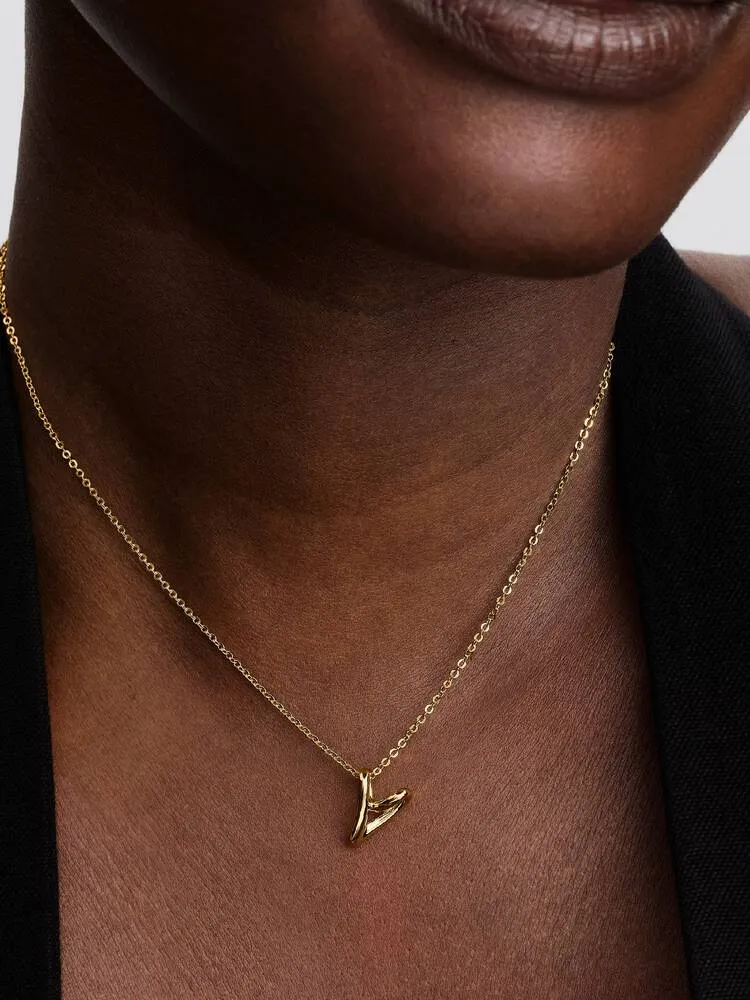 Collier Cœur Doré | Pandora