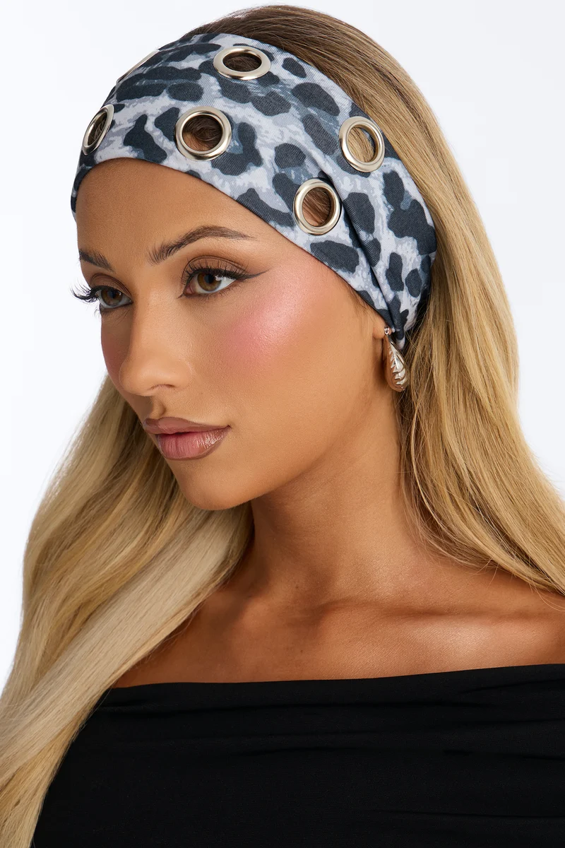 Tough Act To Follow Headband - Black/Grey