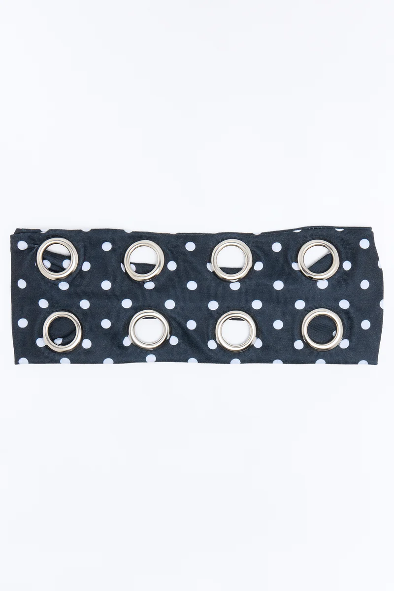 Tough Act To Follow Headband - Black/White