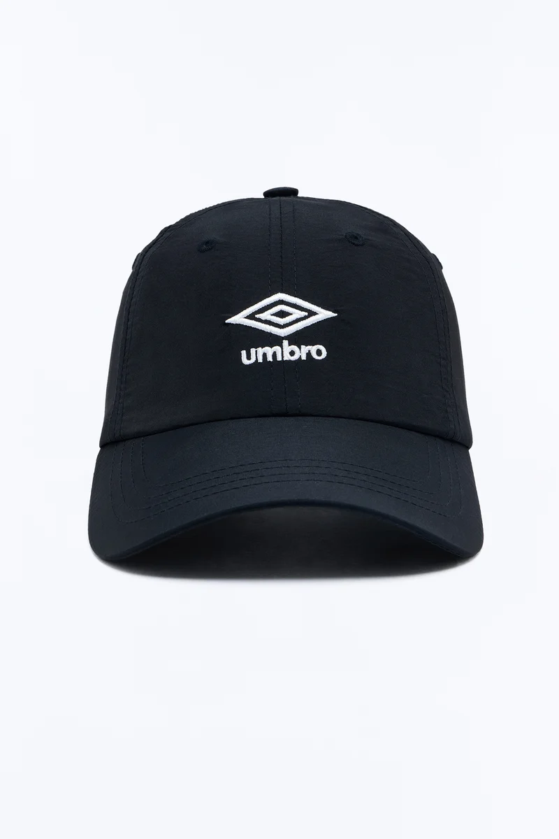 Umbro Unisex Nylon Baseball Hat - Black