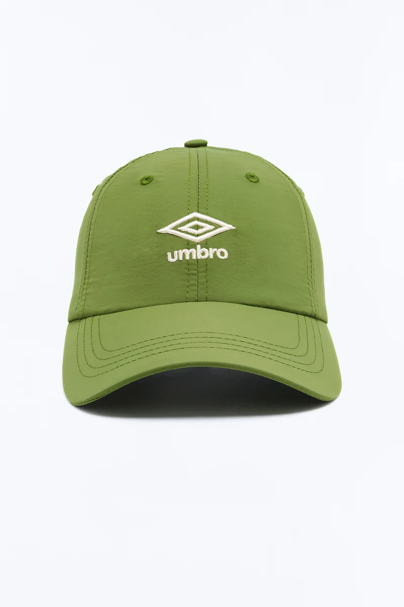Umbro Unisex Nylon Baseball Hat - Green