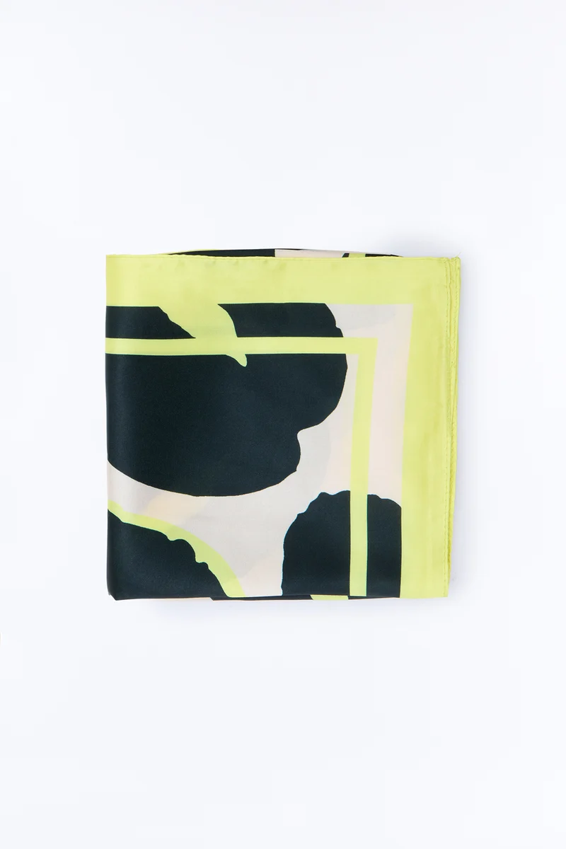Catch Me In The Desert Head Scarf - Black/combo