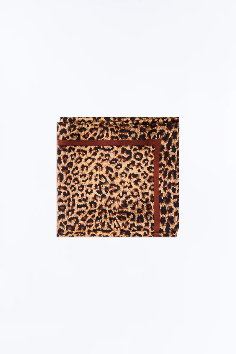 Hear Me Roar Head Scarf - Leopard