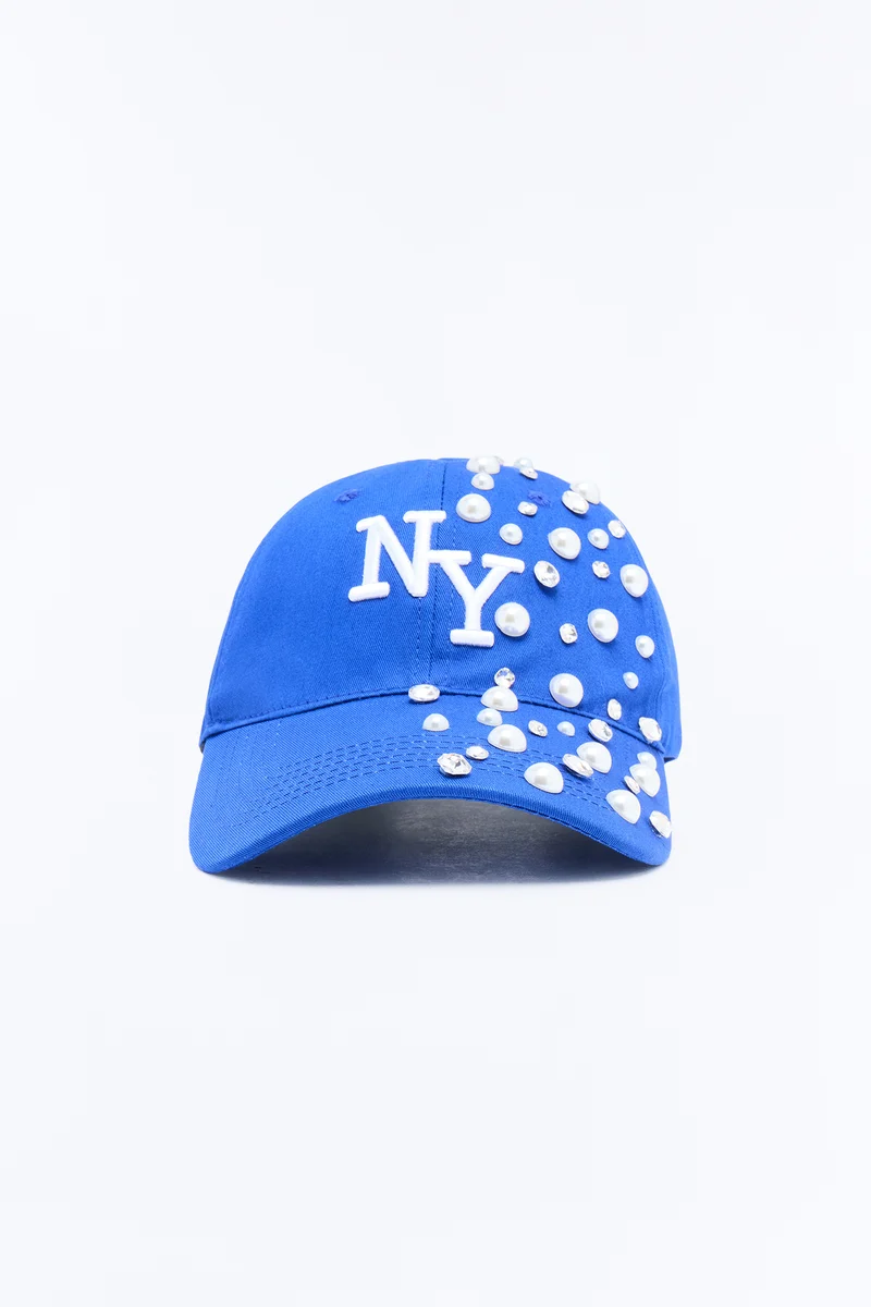 Shining In NY Baseball Hat - Navy