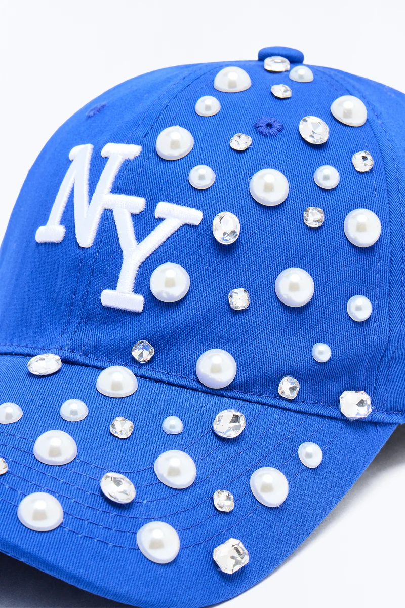 Shining In NY Baseball Hat - Navy