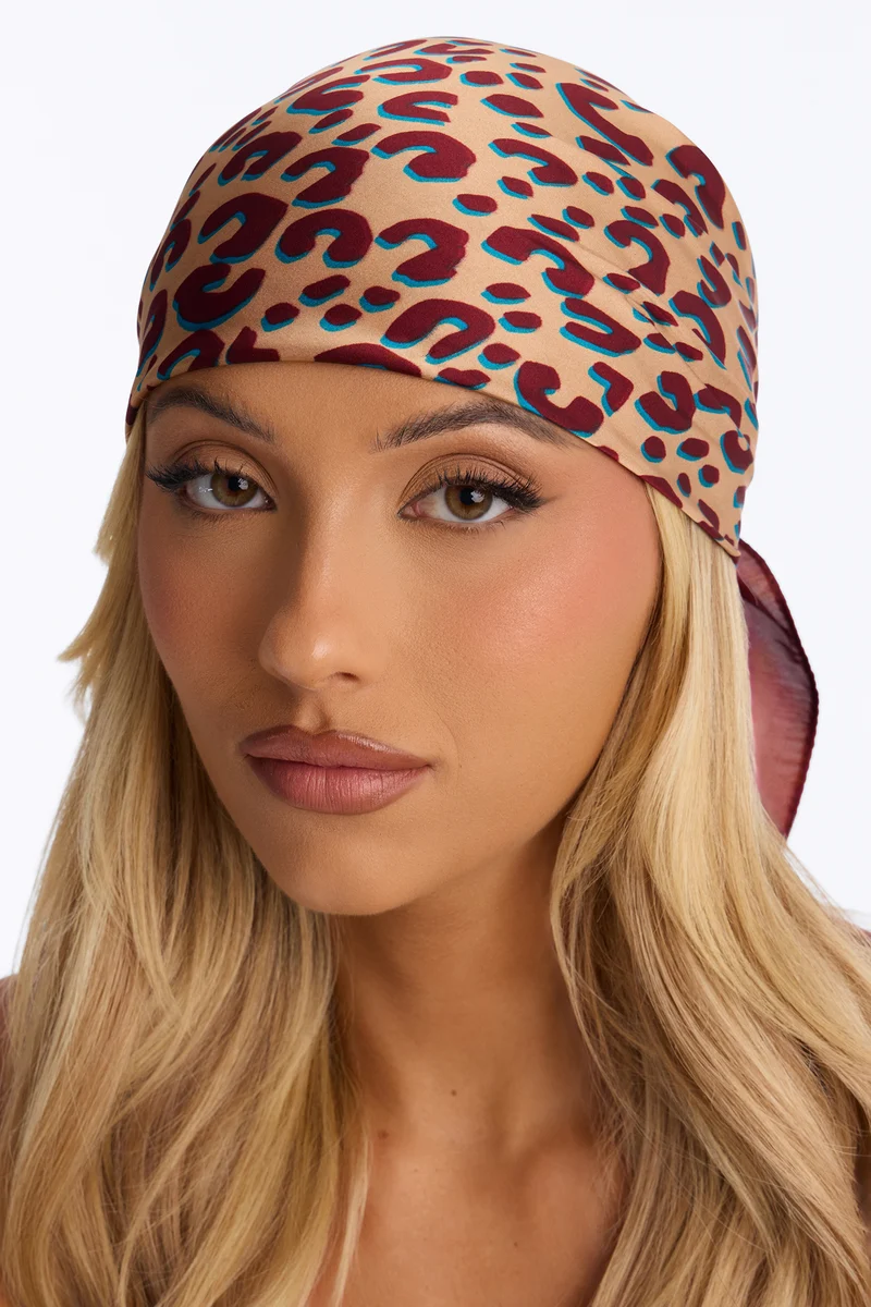 Wild Heart Hunter Head Scarf - Brown/combo