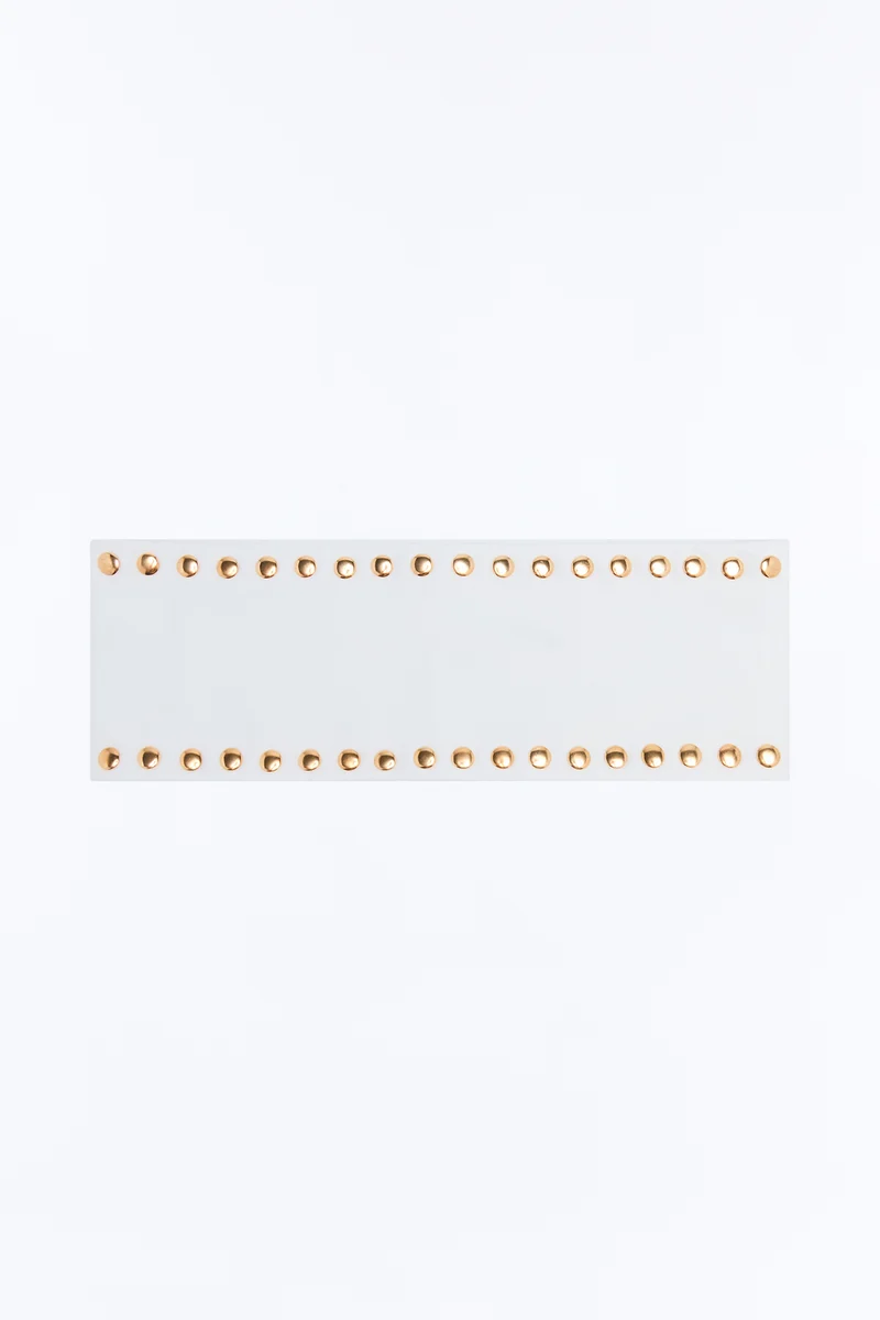 City Lights Studded Headband - Ivory