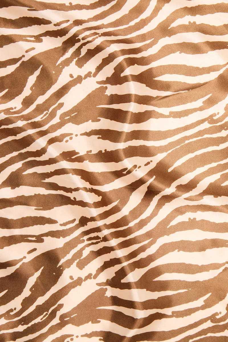 Running On Hot Sand Head Scarf - Brown/combo