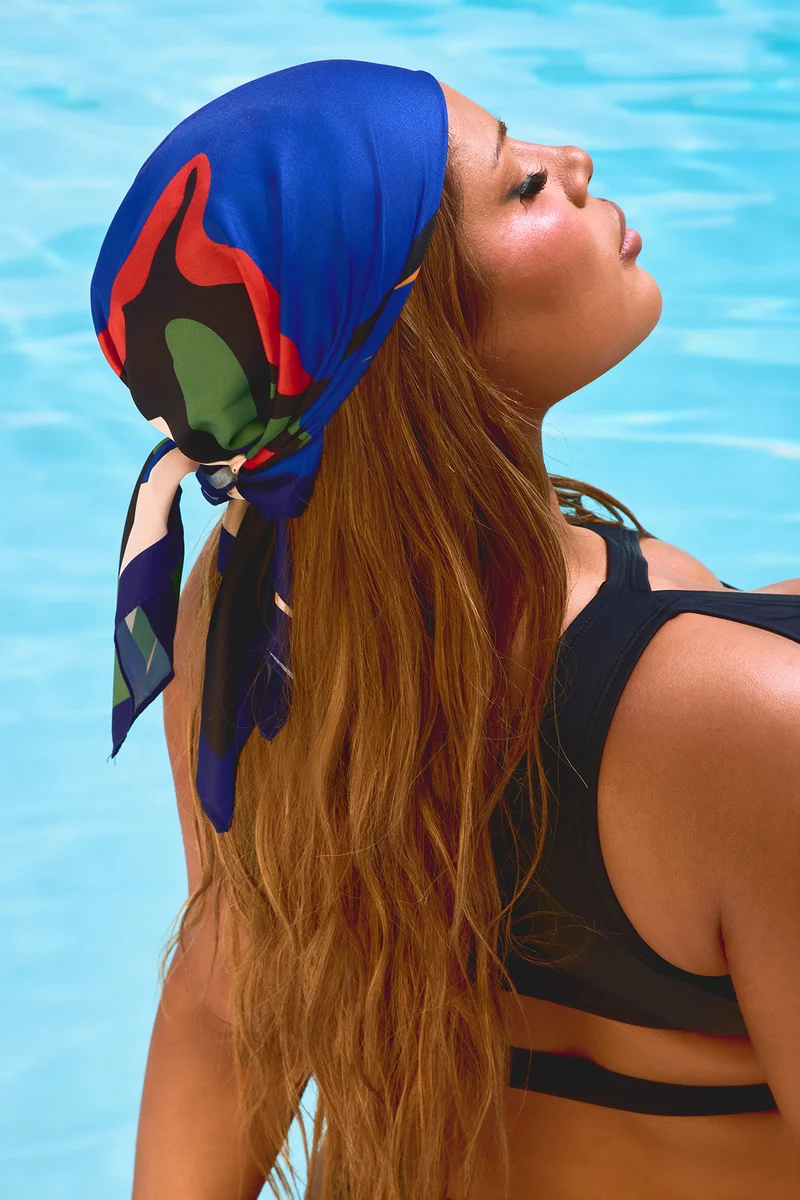 Dreaming Of Rio Head Scarf - Multi Color