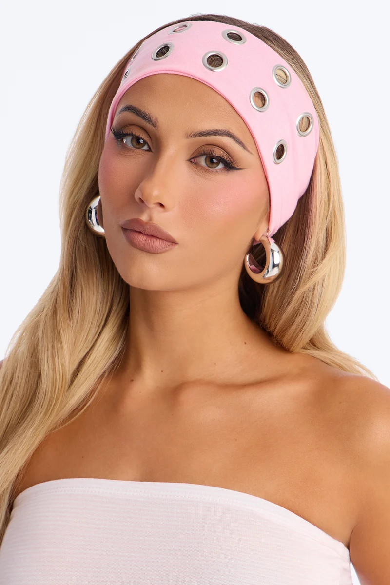 Tough Act To Follow Headband - Pink