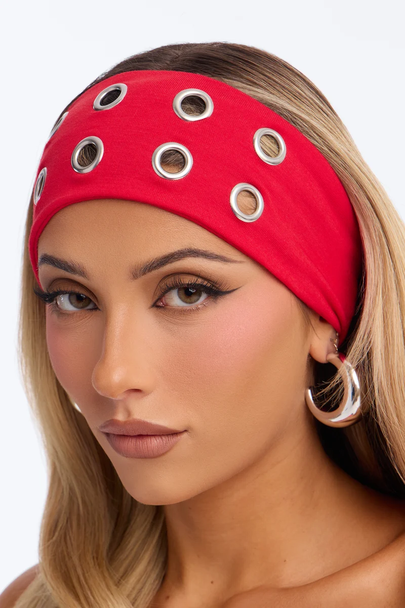 Tough Act To Follow Headband - Red