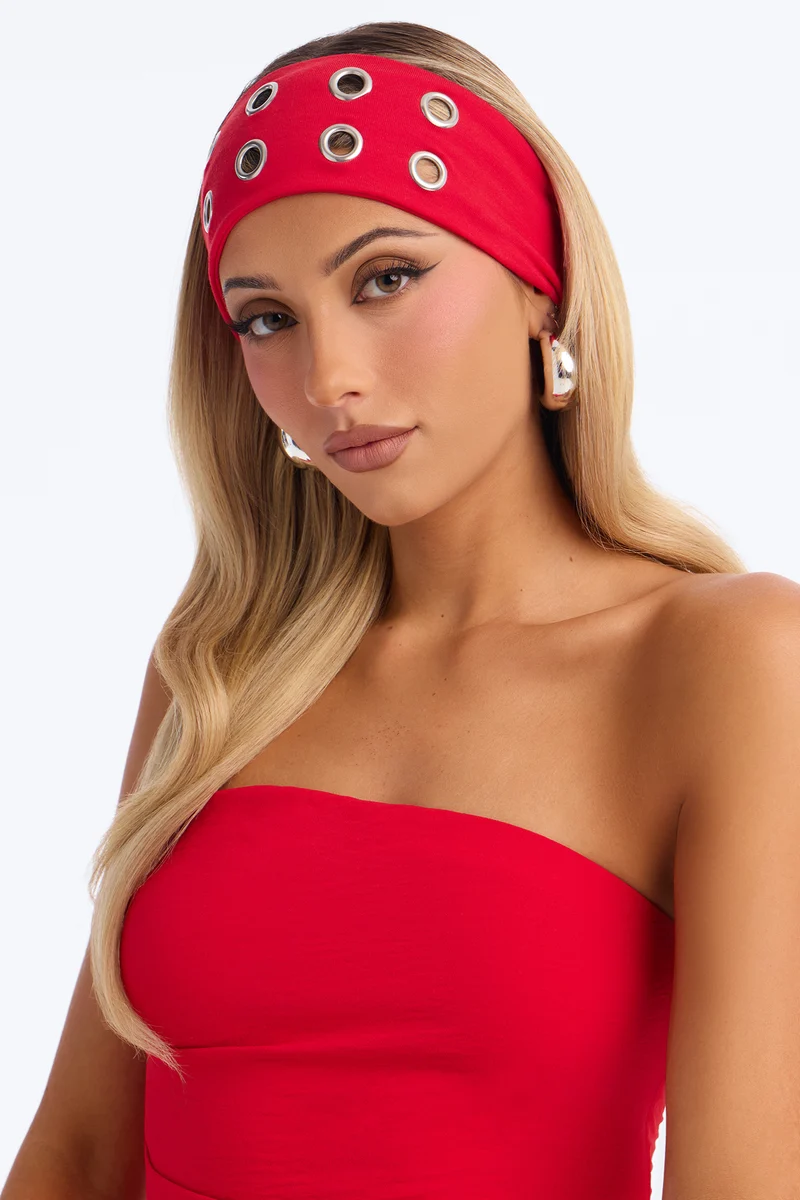 Tough Act To Follow Headband - Red