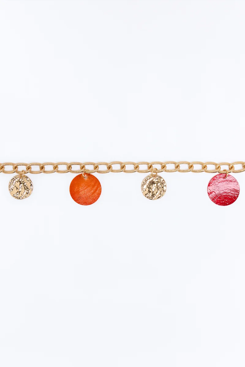 Body Language Chain Belt - Gold