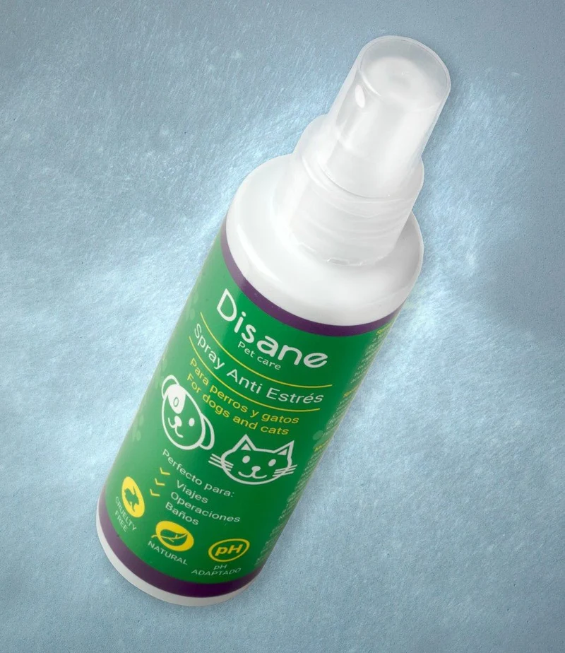 Spray anti estrés natural para perros y gatos