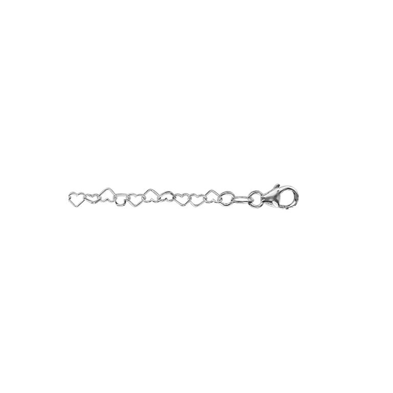 Collier enfant cœur 37 cm – Argent 925 rhodié | Azuline