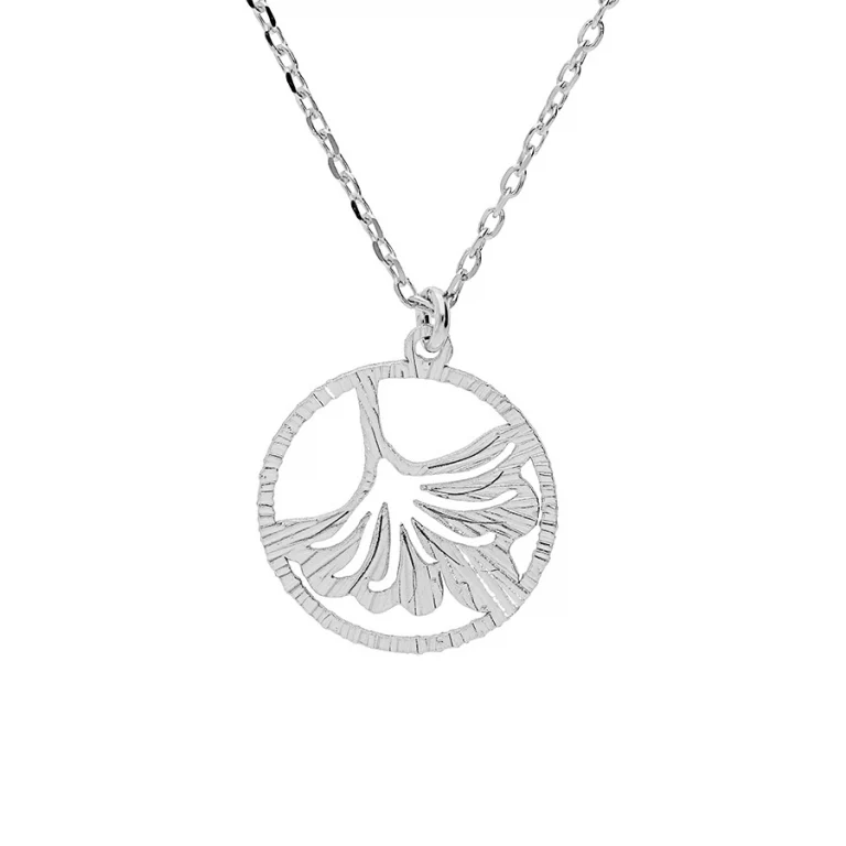 Collier ajourée – Argent 925 rhodié | Azuline