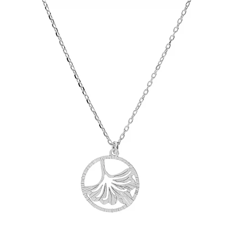 Collier ajourée – Argent 925 rhodié | Azuline