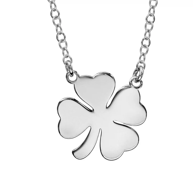 Collier trèfle – Argent 925 rhodié | Azuline