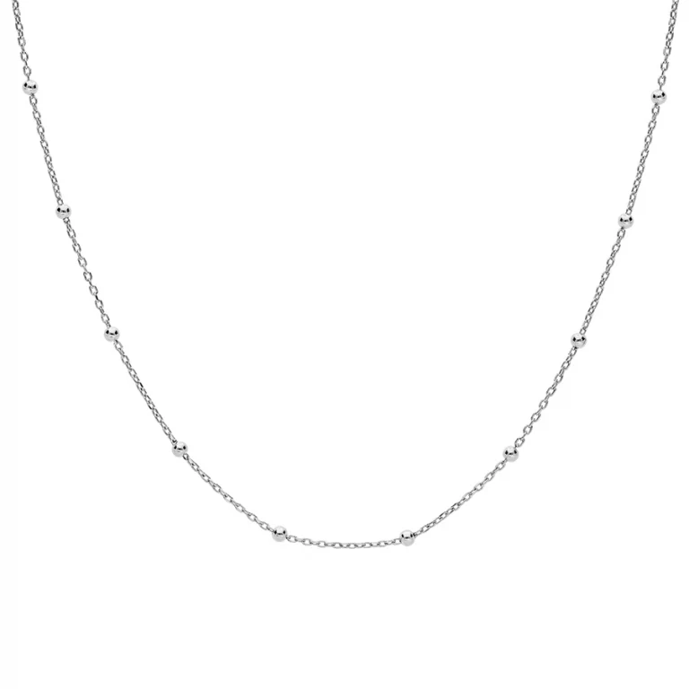 Collier boules espacées – Argent 925 rhodié | Azuline