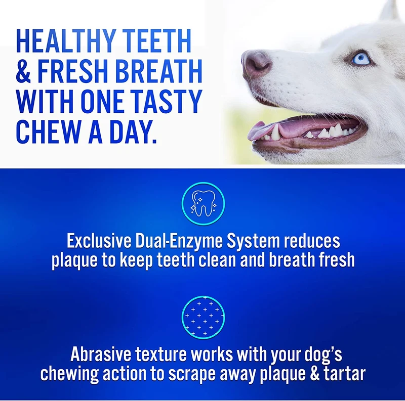 Virbac CET Enzymatic Higiene Bucal Masticables para Perros