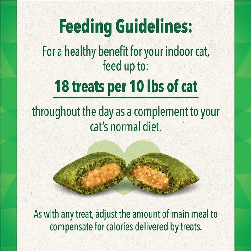 Greenies Feline SMARTBITES Sabores saludables para interiores, pollo y atún, todos los tamaños de bolsa