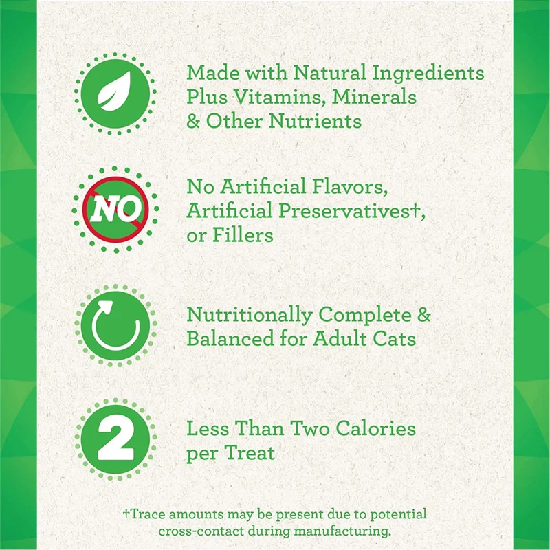 Greenies Feline SMARTBITES Sabores saludables para interiores, pollo y atún, todos los tamaños de bolsa