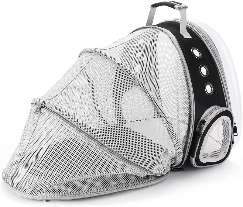 LOLLIMEOW Pet Carrier Backpack, Bubble Backpack Carrier, Cats and Puppies,Airline-Approved, Designed for Travel, Hiking, Walking & Outdoor Use