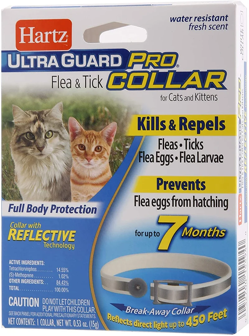 Hartz UltraGuard Pro - Collar reflectante para gatos y gatitos