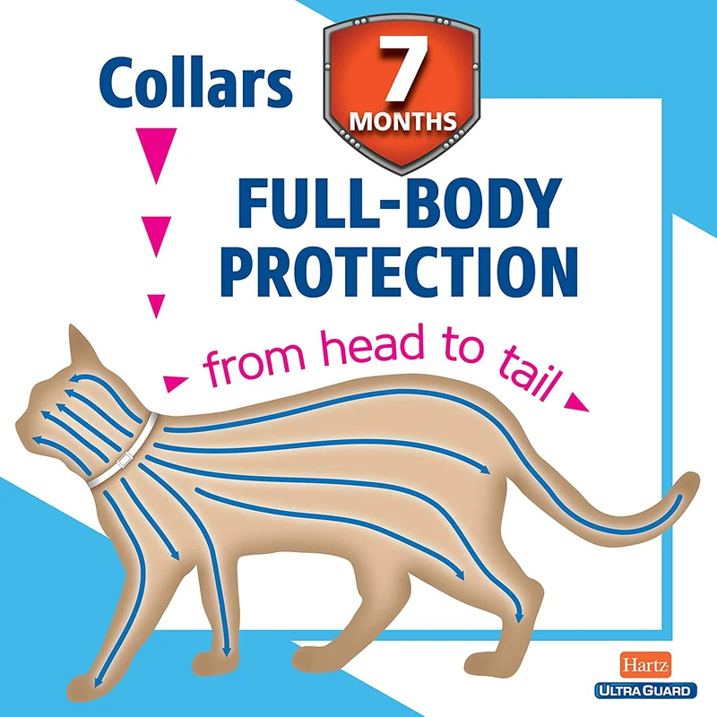 Hartz UltraGuard Pro - Collar reflectante para gatos y gatitos