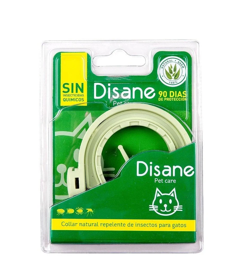 Collar antiparasitario para gatos