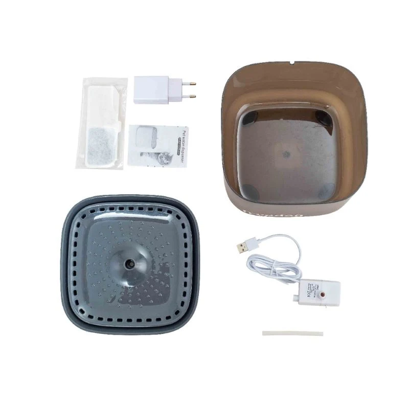 FREEDOG FUENTE AUTOMATICA FREEFLOW PARA PERROS Y GATOS NEGRO 3L