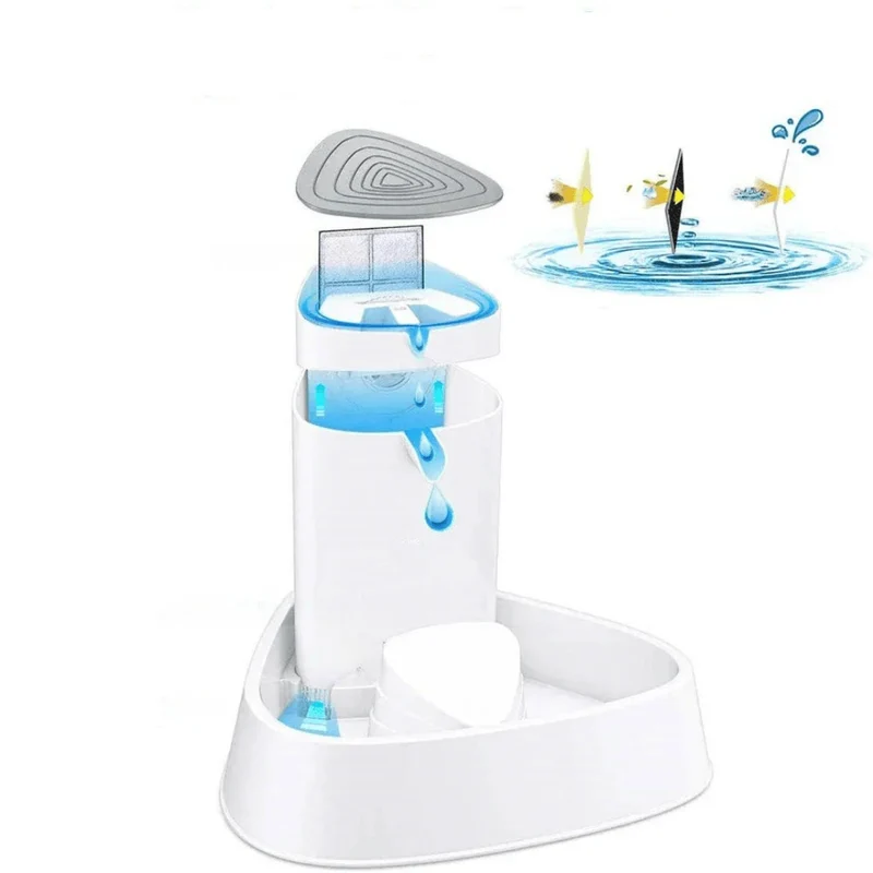 Fontaine à Eau Automatique Chat avec Filtre