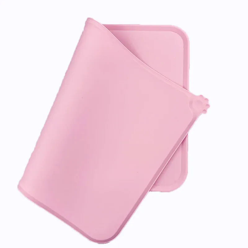 Tapis Repas Silicone Antidérapant pour Chien et Chat