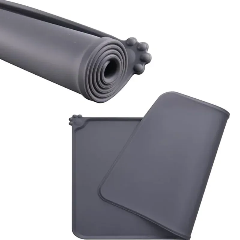 Tapis Repas Silicone Antidérapant pour Chien et Chat