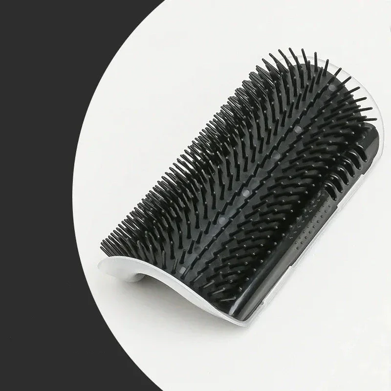 Brosse Auto-Toilettage Murale pour Chat avec Picots de Massage