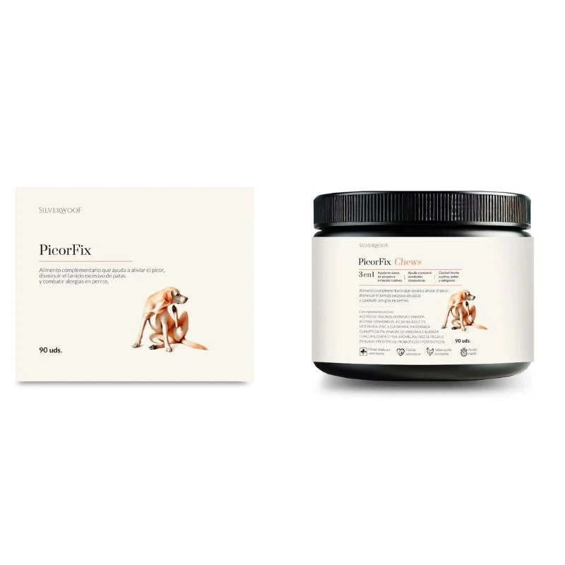 PICORFIX PERROS 90 CHEWS SILVERWOOF