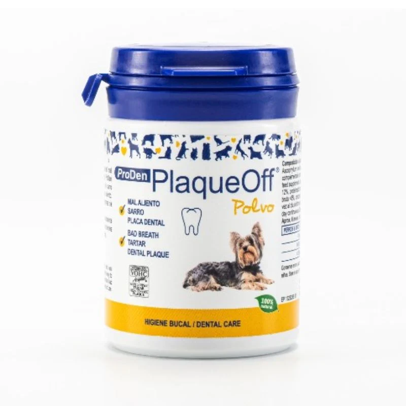 PLAQUE OFF POLVO PERRO Y GATO 40 G