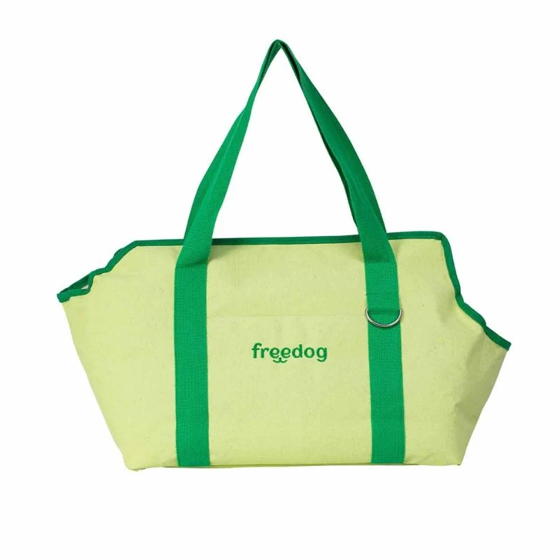 FREEDOG BOLSO BLOOMING TOTE VERDE 43 X 32 X 23 CM