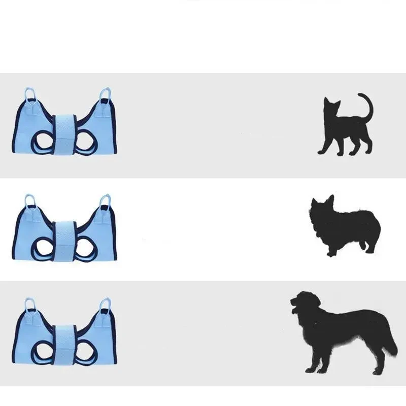 Hamac de Toilettage pour Chien et Chat Anti-Griffures
