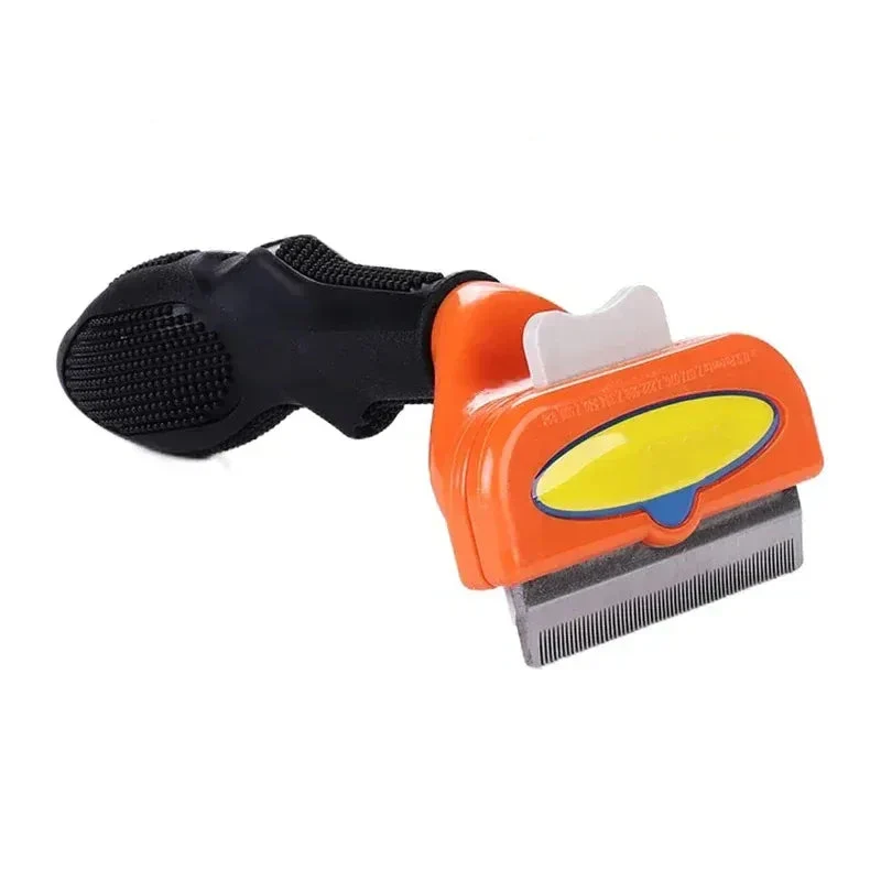 Brosse Toilettage pour Chien et Chat avec Bouton Nettoyage