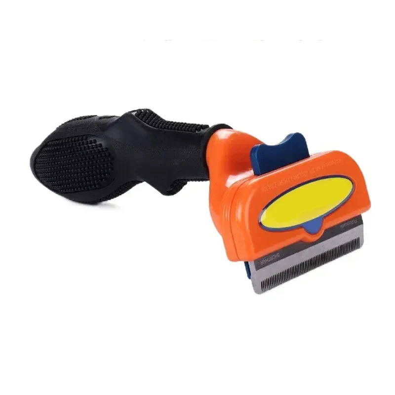 Brosse Toilettage pour Chien et Chat avec Bouton Nettoyage