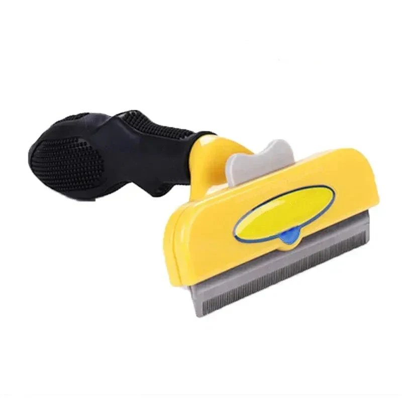 Brosse Toilettage pour Chien et Chat avec Bouton Nettoyage
