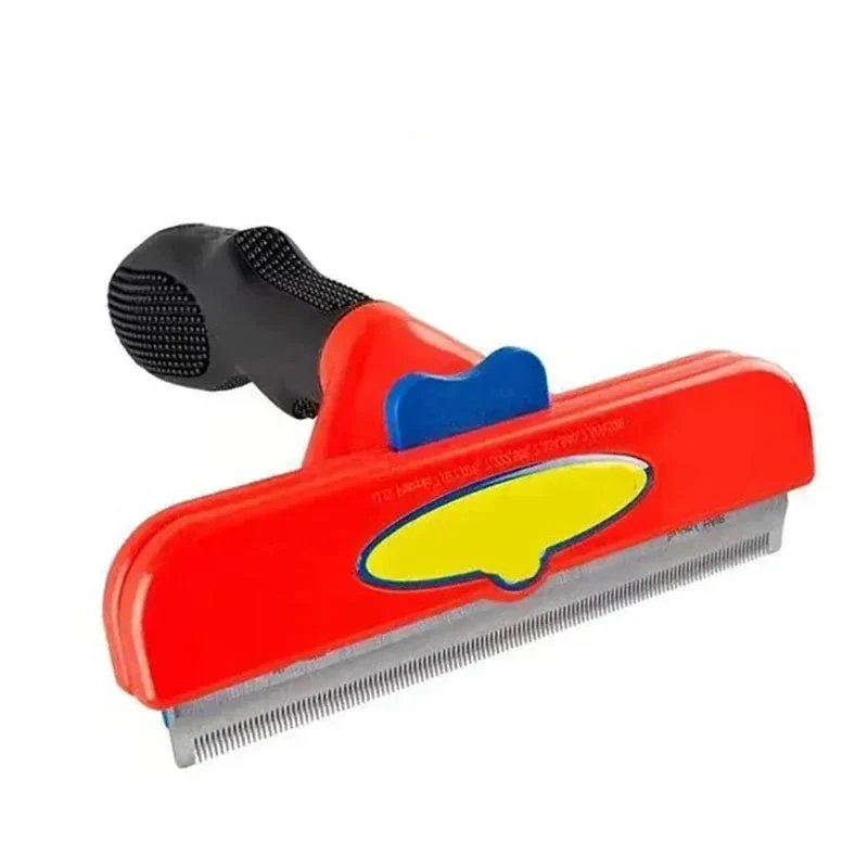 Brosse Toilettage pour Chien et Chat avec Bouton Nettoyage