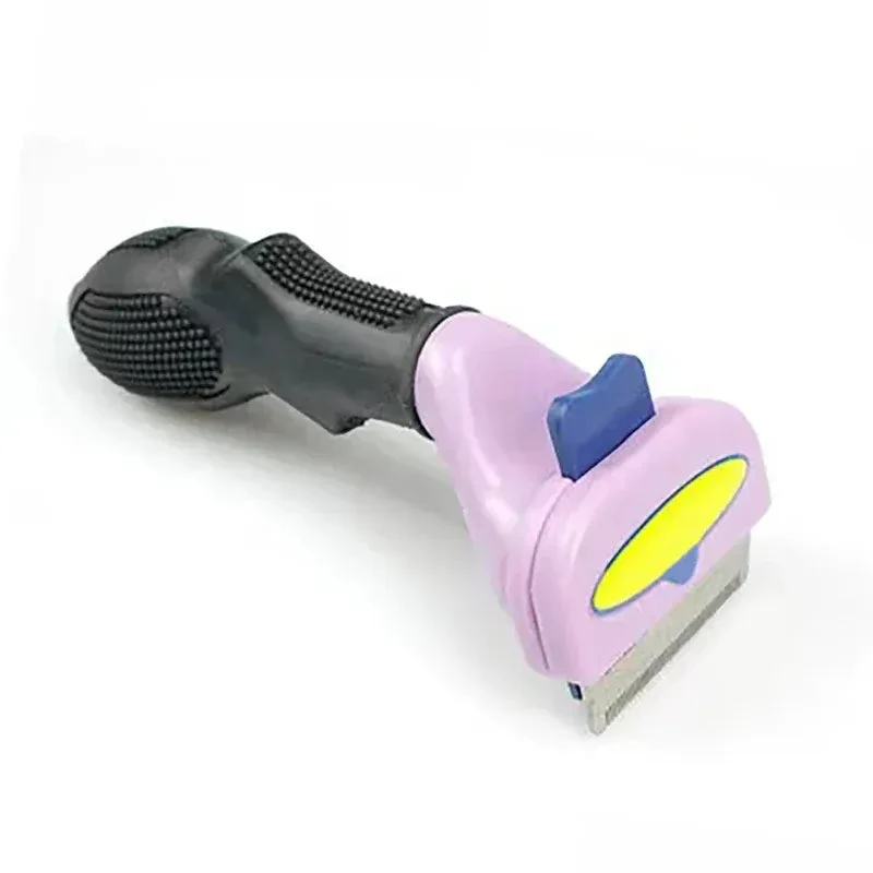 Brosse Toilettage pour Chien et Chat avec Bouton Nettoyage