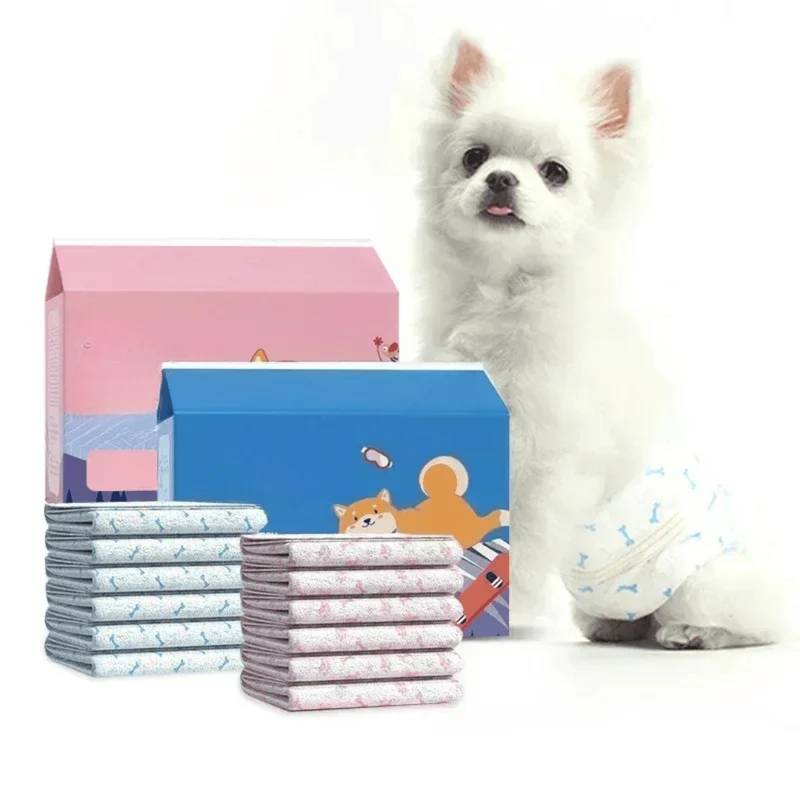 Couches Jetables pour Chien Ultra Absorbantes Lot de 10
