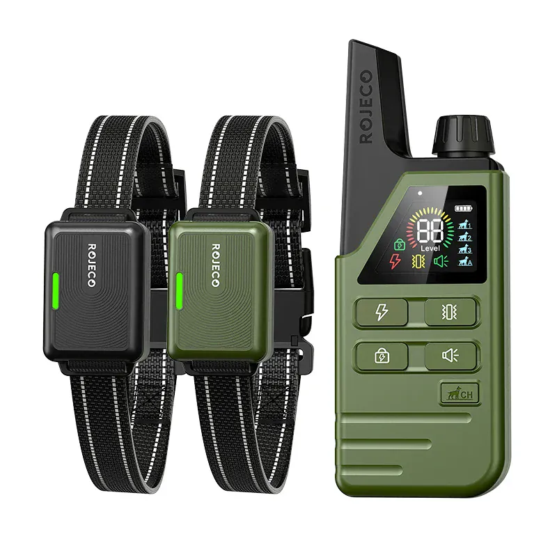 Collier de Dressage Chien Étanche avec Télécommande 300m
