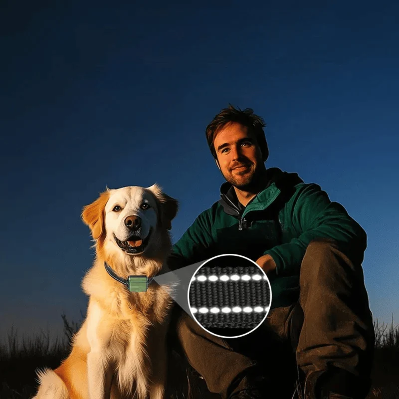 Collier de Dressage Chien Étanche avec Télécommande 300m