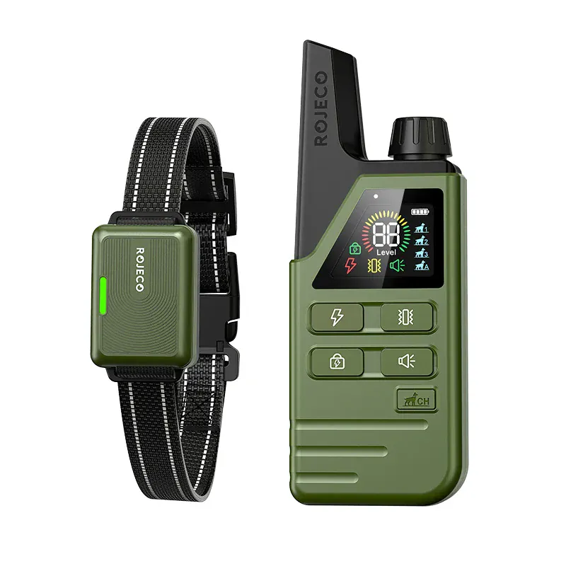 Collier de Dressage Chien Étanche avec Télécommande 300m