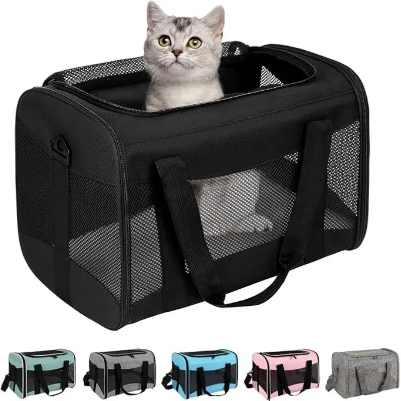 Sac de Transport Pliable pour Chat et Petit Chien