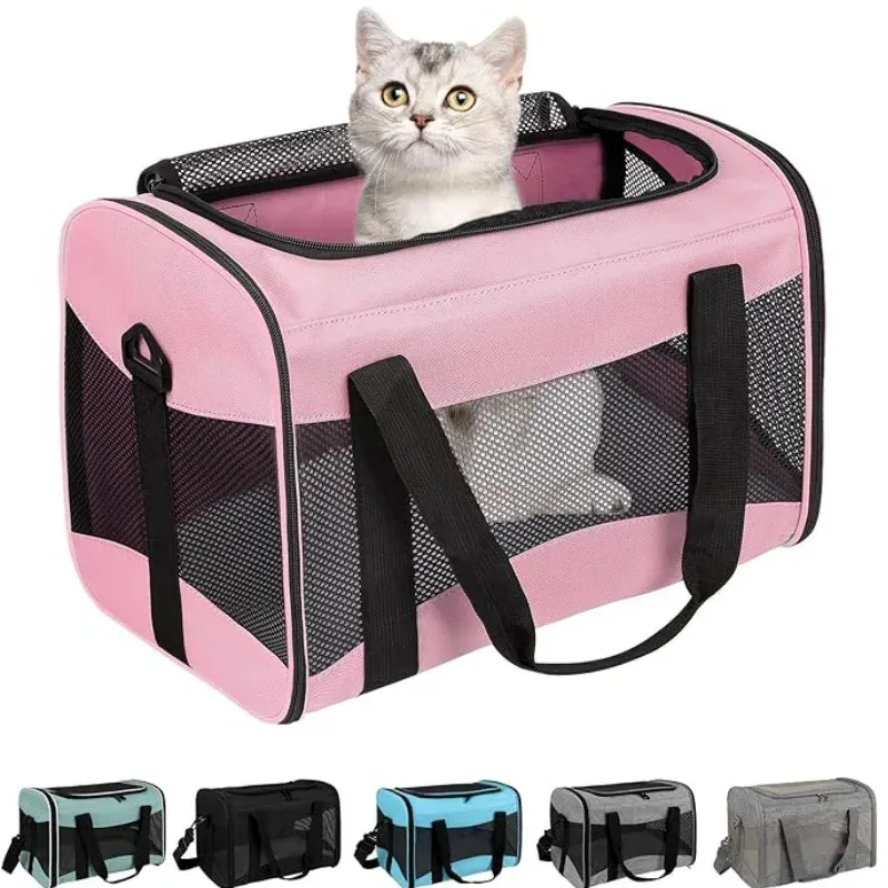 Sac de Transport Pliable pour Chat et Petit Chien